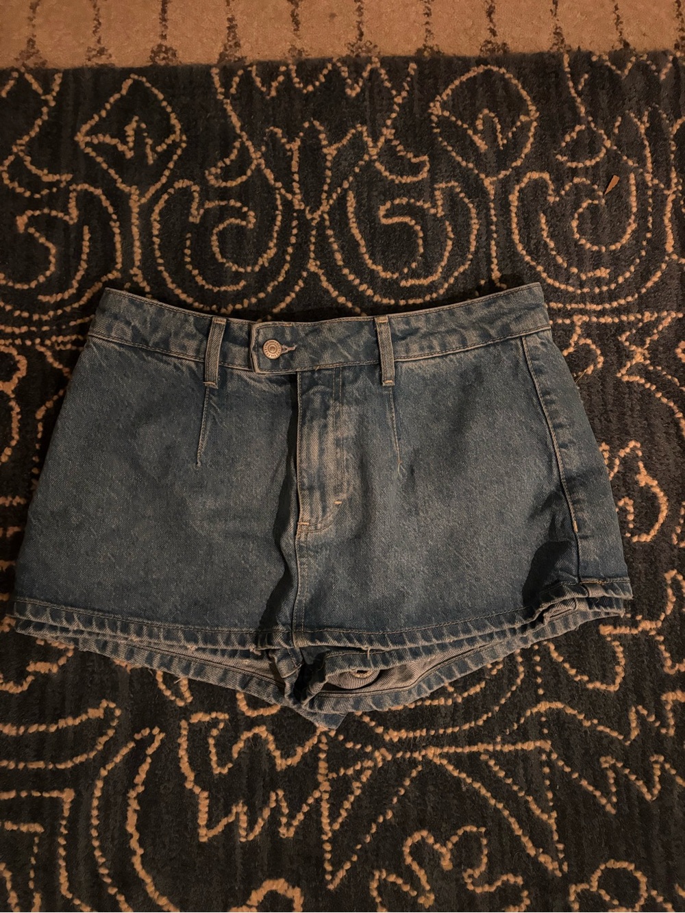 We The Free Blue Denim skort